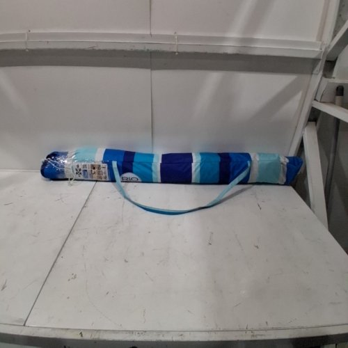 RIO BEACH UMBRELLA WITH ANCHOR - 7.5 FT - BLUE (MODEL: 1985294) image 8
