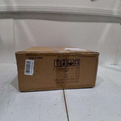CALOKES DOUBLE DRUM 3-LIGHT SEMI FLUSH MOUNT CEILING LIGHT - 16" - BEIGE - (MODEL: ICL-BD-001) image 4