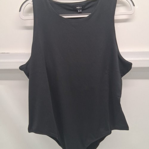 WOMEN'S MEXX SLEEVELESS BODYSUIT - EXTRA LARGE - BLACK (MODEL:MLR0017) image 2