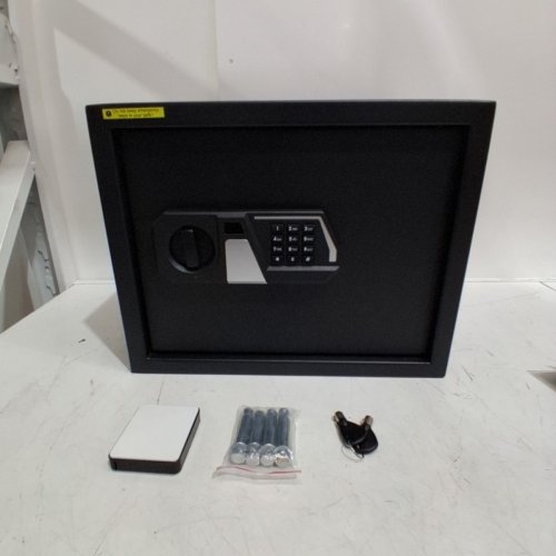 TENAMIC FIREPROOF ELECTRONIC SAFE LOCK BOX - BLACK image 3