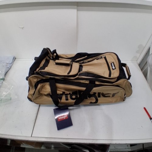 WRANGLER WESLEY ROLLING DUFFLE BAG - 30" - TANNIN (MODEL: WR-A4830-201) image 2