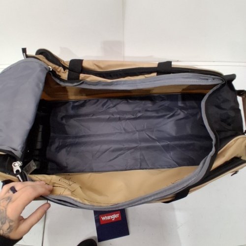 WRANGLER WESLEY ROLLING DUFFLE BAG - 30" - TANNIN (MODEL: WR-A4830-201) image 3