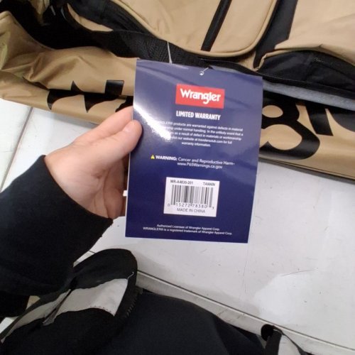 WRANGLER WESLEY ROLLING DUFFLE BAG - 30" - TANNIN (MODEL: WR-A4830-201) image 4