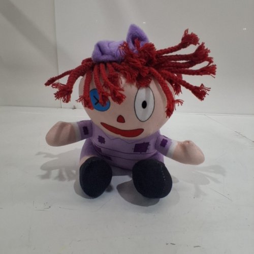PLUSH RAG DOLL - APPROX. 8" TALL - MULTICOLOR image 2