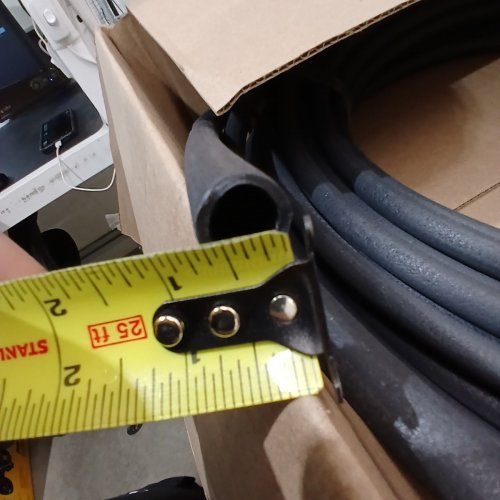 RAINBIRD IRRIGATION POLYETHYLENE DISTRIBUTION TUBING COIL - 1/2" DIAMETER , 100FT - BLACK image 3