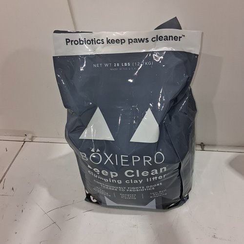 BOXIEPRO SELF CLEANING CAT LITTER WITH PROBIOTIC CLUMPING CLAY - 28LB image 2