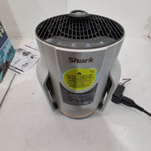 SHARK NEVER CHANGE COMPACT PRO HOME AIR PURIFIER WITH HEPA FILTRATION - UP TO 250SQFT - WHITE (MODEL: HP072C) image 2