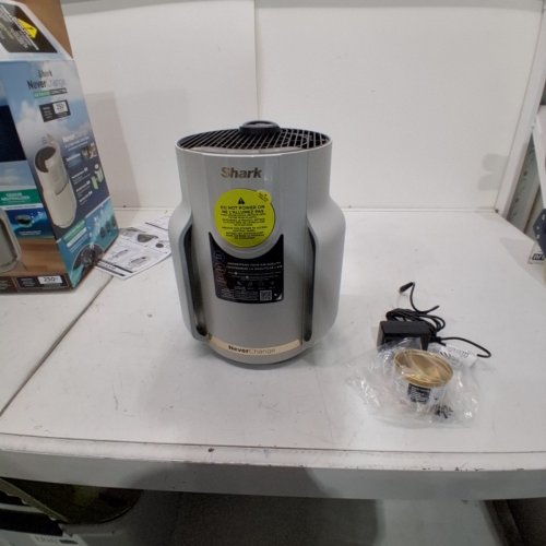SHARK NEVER CHANGE COMPACT PRO HOME AIR PURIFIER WITH HEPA FILTRATION - UP TO 250SQFT - WHITE (MODEL: HP072C) image 3