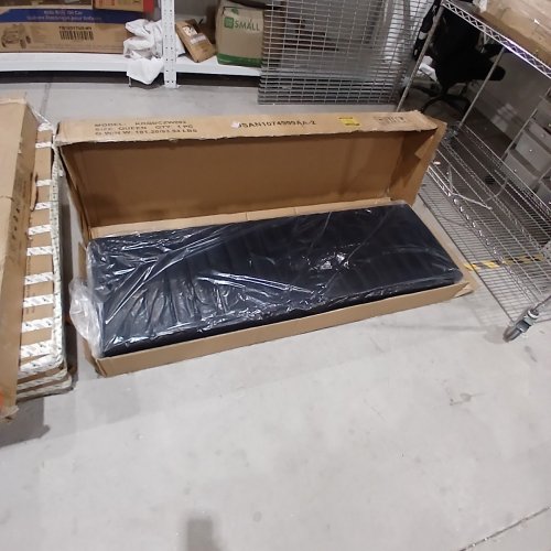 ALLEWIE LIFT UP HYDRAULIC BED FRAME WITH STORAGE & CHARGING STATION - 12" X 84.06" X 45.3" - QUEEN - BLACK (MODEL: KRQDCZW002) image 6