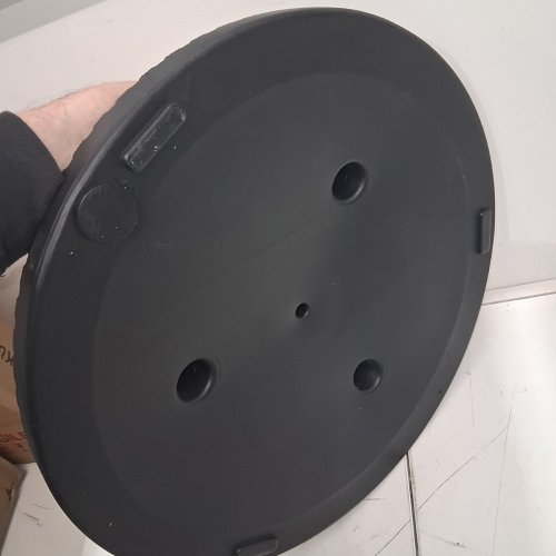 HELIOS & HESTIA OUTDOOR HEAVY DUTY ROUND BUILT IN CEMENT UMBRELLA BASE - 31LBS - BLACK (MODEL: HHJF-SNB061-14BR) image 4