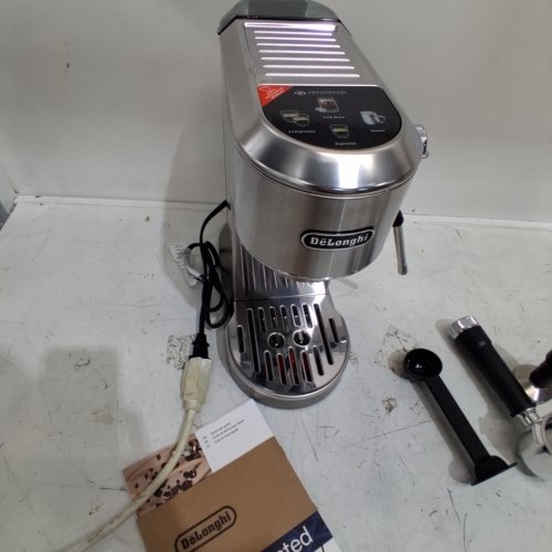 DEDICA DUO ESPRESSO MACHINE WITH COLD BREW - STAINLESS STEEL (MODEL: EC890M) image 2