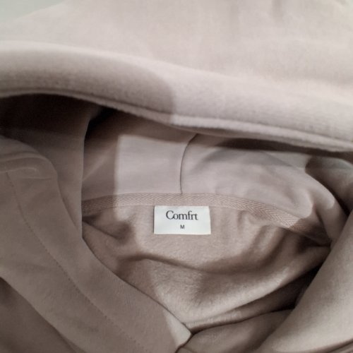UNISEX COMFRT SIGNATURE HOODIE2 - MEDIUM - BARK (STYLE : CT007SC-2) image 3