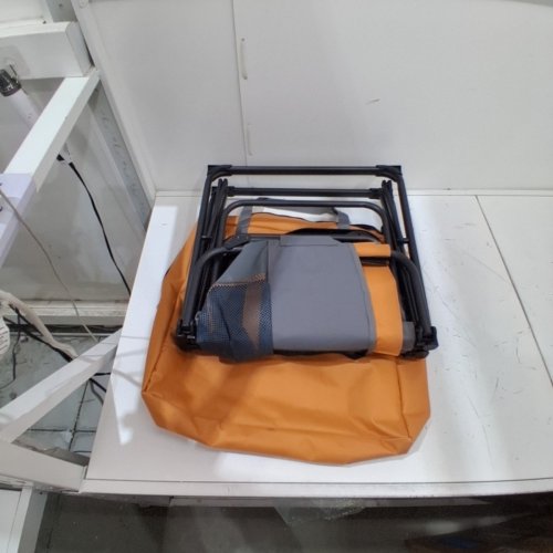 YOUGYM CAMPNACHT DIRECTOR CHAIR WITH SIDE TABLE - 20" X 5.5" X 20" - ORANGE image 3