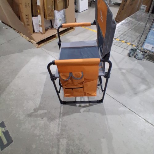YOUGYM CAMPNACHT DIRECTOR CHAIR WITH SIDE TABLE - 20" X 5.5" X 20" - ORANGE image 5