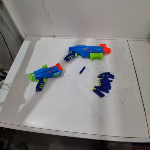 2PC NERF ELITE JUNIOR ULTIMATE STARTER SET WITH 15 DARTS - MULTICOLOUR - (MODEL: ‎F6369) image 2