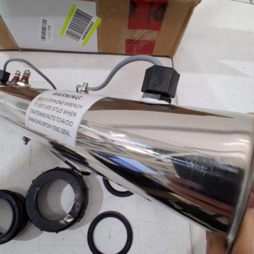 E-COWLBOY M7 HEATER REPLACEMENT HEATER FITS FOR BALBOA BP, VS, AND EL2001 - 220V - STAINLESS STEEL/BLACK (MODEL: 58083) image 3