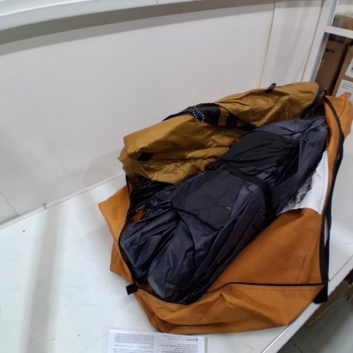 EVER ADVANCED INSTANT BLACKOUT CAMPING TENT - 6 PERSON - ORANGE/BLACK image 4