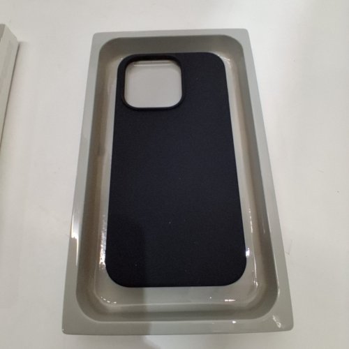 HEYDAY MAGSAFE SILICONE CASE FOR IPHONE 15 PRO MAX - BLACK image 2