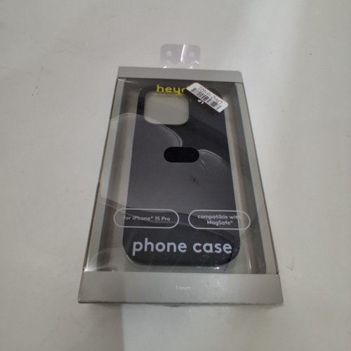 HEYDAY MAGSAFE SILICONE CASE FOR IPHONE 15 PRO MAX - BLACK image 3