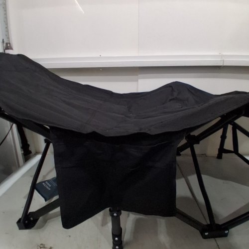 ATORPOK FOLDING PORTABLE CAMPING COT WITH CARRY BAG - 75" X 26" X 13.8" - 450LB CAPACITY - GREY image 5