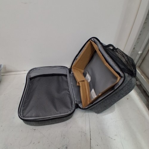 DELUXE LUNCH BAG - 1FT X 5" GRAY image 4