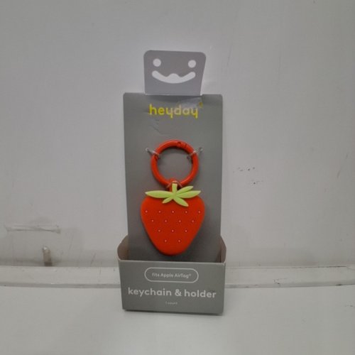 HEYDAY KEYCHAIN AND HOLDER FOR APPLE AIRTAG - STRAWBERRY image 2