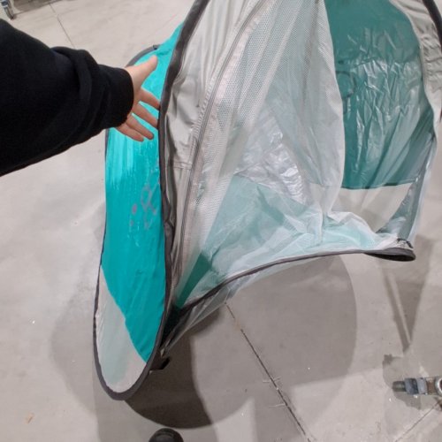 BBLÜV SUNKITÖ PORTABLE ANTI-UV POP-UP TENT WITH MOSQUITO NET - SPF 50 - BLUE/GREY (MODEL: B0135) image 3
