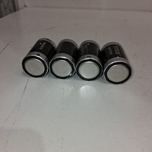 4PK TITUS LITHIUM BATTERIES - D SIZE, 3.6 V, 19000 MAH (MODEL: ER34615) image 4