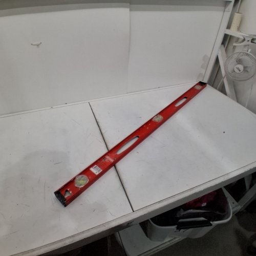 CRAFTSMAN BOX BEAM LEVEL TOOL - 48" - RED/BLACK (MODEL: ‎CMHT82345) image 2