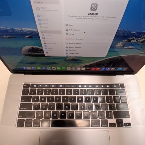 APPLE MACBOOK PRO 16" - 2019 EDITION WITH TOUCH BAR - INTEL I7 2.6GHZ 6 CORE - 512GB SSD STORAGE - 16GB RAM - SPACE GREY - (MODEL:A2141) image 10
