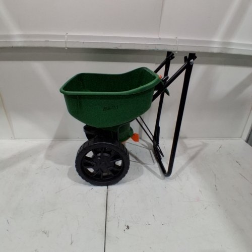 SCOTTS TURF BUILDER EDGEGUARD MINI BROADCAST SPREADER - GREEN image 2