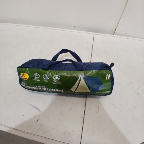 BPS SCOUT TENT - FOR 1 PERSON - BLUE/BEIGE (MODEL:4454052) image 4