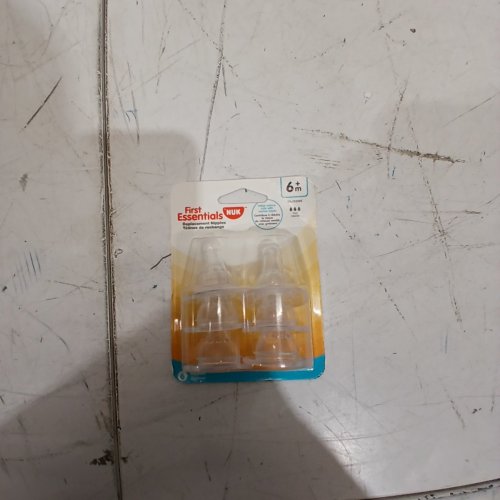 6PC NUK FIRST ESSENTIALS REPLACEMENT NIPPLES - 6M+ image 2