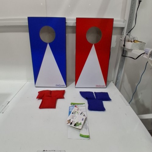 GOSPORTS CORNHOLE SET - 4FT X 2FT - RED/WHITE/BLUE - CH-03 image 2