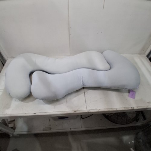 2PK MELLOW BODYALIGN PLUS+ COOLING BODY PILLOW WITH LEG SUPPORT - BLUE image 2