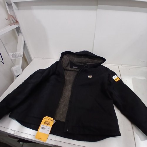CARHARTT WOMENS SHERPA LINED JACKET - LARGE - BLACK (STYLE: 104292-BLK) image 2