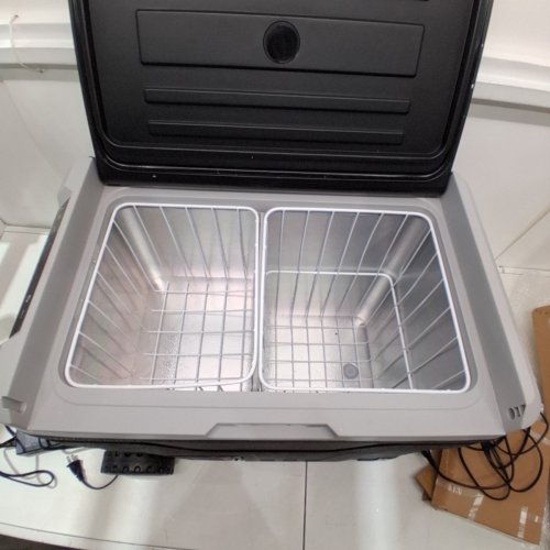 EUHOMY PORTABLE COOLER ON WHEELS FOR CAR - 12V - 50L - BLACK (MODEL: CFB-50) image 4