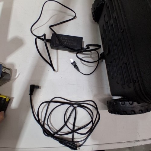 EUHOMY PORTABLE COOLER ON WHEELS FOR CAR - 12V - 50L - BLACK (MODEL: CFB-50) image 5