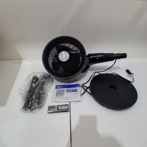 DREO OSCILLATING STANDING FAN WITH 90° ROTATION DC MOTOR 3 MODES AND ADJUSTABLE HEIGHT - 42.13" - BLACK (MODEL: DR-HPF013) image 3