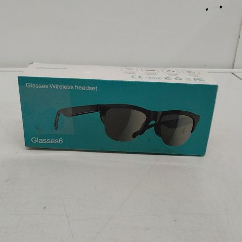 GLASSES6 WIRELESS HEADSET GLASSES - BLACK image 4