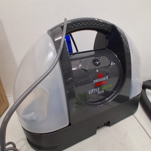 BISSELL LITTLE GREEN PORTABLE CARPET & UPHOLSTERY CLEANER - 48OZ TANK - GREEN/BLACK (MODEL: 14006) image 4