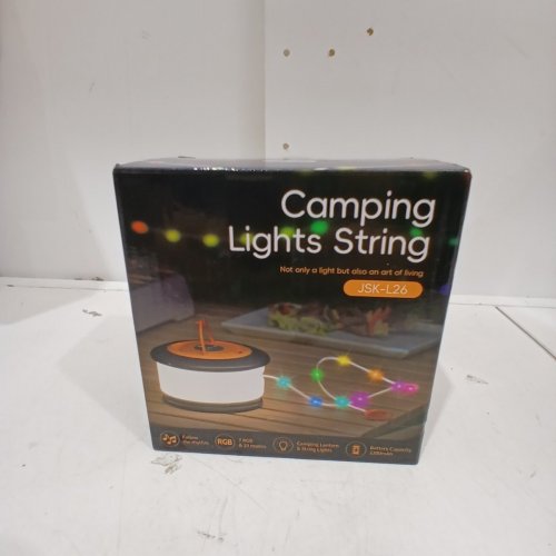 TOHETO CAMPING STRING LIGHTS - 32.8FT - MULTICOLOURED (MODEL:JSK-L26) image 4