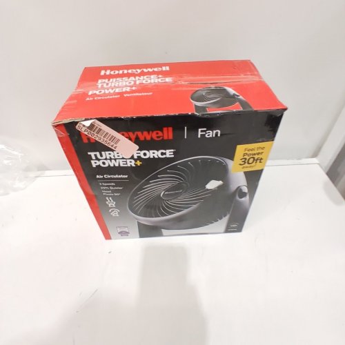 HONEYWELL TURBO FORCE POWER+ FAN WITH 90° PIVOT - 10" - BLACK (MODEL: HT900C) image 4