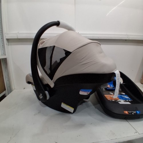 MAXI-COSI MICO LUXE+ INFANT CAR SEAT, LIGHTWEIGHT, EASY INSTALL WITH MAXILOCK- DESERT WONDER - BEIGE (MODEL: 22366CGKF) image 5