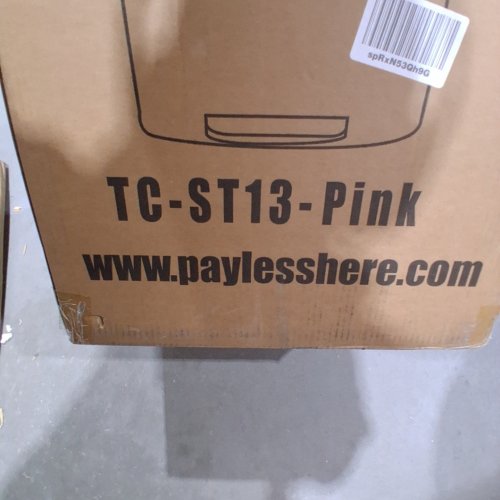 FDW STAINLESS STEEL STEP GARBAGE TRASH CAN WITH LID - 50L - PINK (MODEL: TC-ST13-PINK) image 2