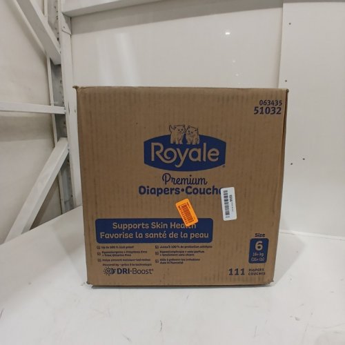 111PK ROYALE DIAPERS - SIZE 6 - (MODEL: 51032) image 3