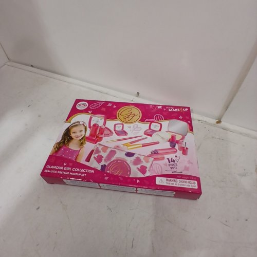 14PC MAKEITUP KID'S PRETEND MAKEUP GLAMOUR GIRL COLLECTION REALISTIC MAKEUP SET - AGES 4+ image 2