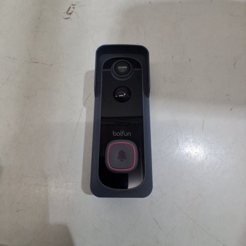 BOIFUN 2K DOORBELL CAMERA WIRELESS - SUPPORTS ONLY 2.4 GHZ WI‑FI - BLACK (MODEL: BELLJ13) image 2