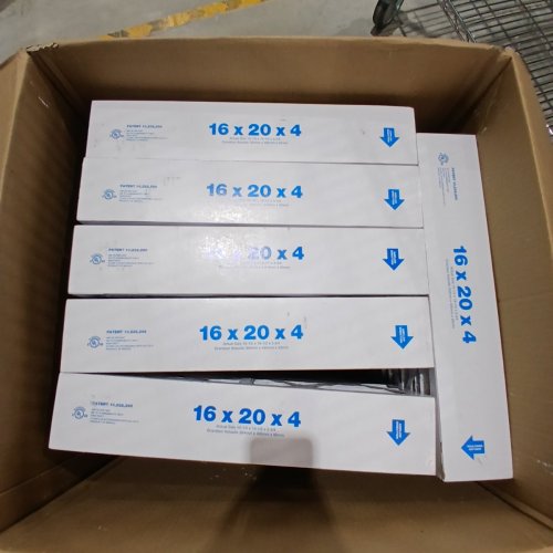 6PK NORDIC PURE MERV 11 PLEATED AIR CONDITION FURNACE FILTER - 16" X 20" X 4" image 4