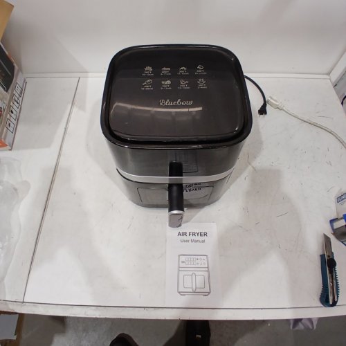 BLUEBOW 8-IN-1 ELECTRIC AIR FRYER WITH DIGITAL LED TOUCHSCREEN - 6 QT - BLACK image 3